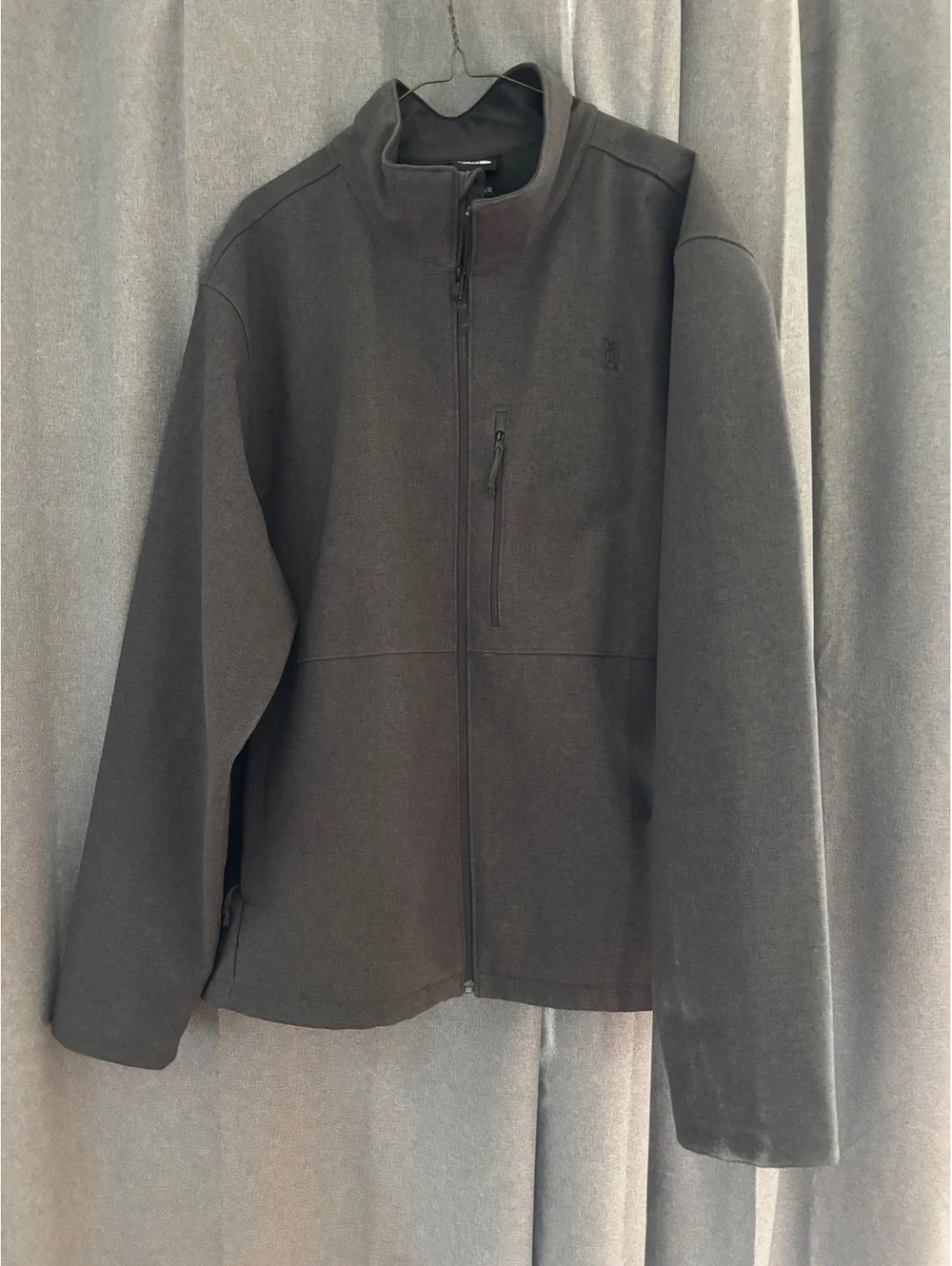 The North Face Men's XXL Dark Gray Full-Zip Fleece Jacket